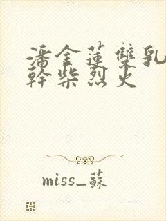 潘金莲双乳晃动干柴烈火