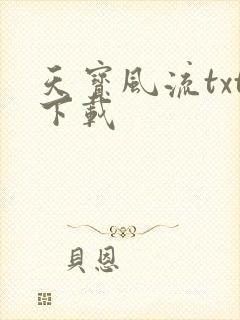 天宝风流txt下载