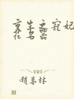 重生之宠妃白莲花名器