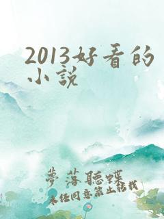2013好看的小说