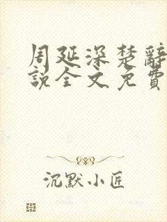 周延深楚辞的小说全文免费阅读