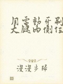 用电动牙刷放在大腿内侧位置作文