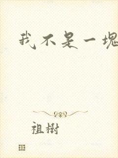 我不是一块石头