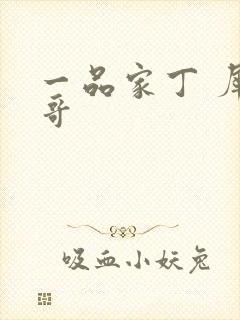 一品家丁 犀利哥