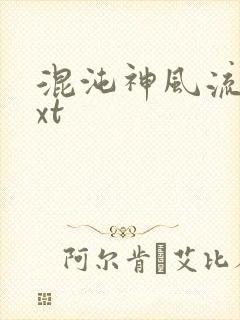 混沌神风流史txt