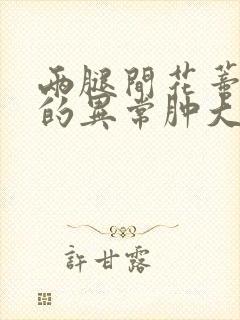 两腿间花蒂被吸的异常肿大