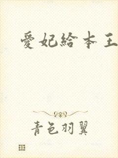 爱妃给本王站住