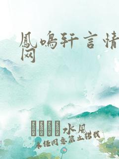 凤鸣轩言情小说网