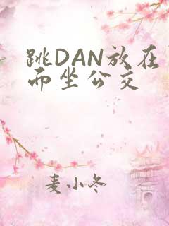 跳DAN放在里面坐公交