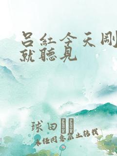 吕红今天刚进门就听见