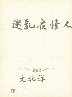 迷乱夜情人