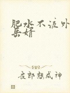 肥水不流外人田岳婿