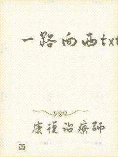 一路向西txt