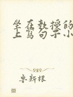 坐在教授的根茎上写句子小说