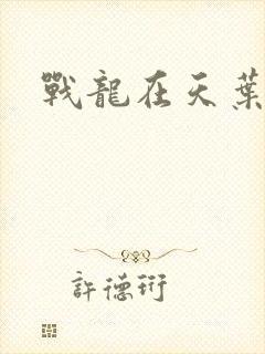 战龙在天叶凡