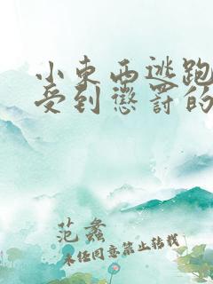 小东西逃跑是要受到惩罚的