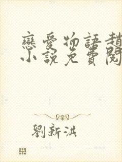 恋爱物语赵菲菲小说免费阅读全文