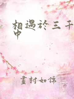 相遇于三千肉文中