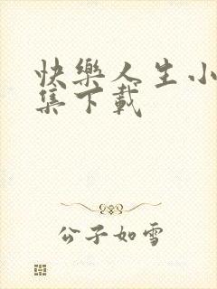 快乐人生小说全集下载