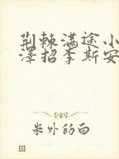 荆棘满途小说李泽招李斯安