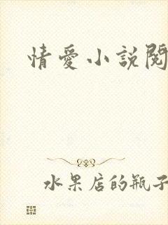 情爱小说阅读网