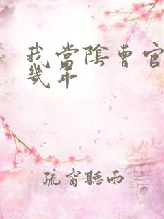 我当阴曹官的那几年