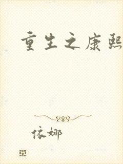 重生之康熙元后