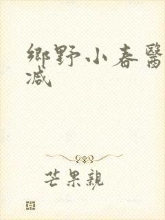 乡野小春医无删减