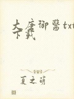 大唐御医txt下载