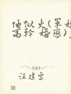 他似火(军婚 高干 婚恋)免费阅读