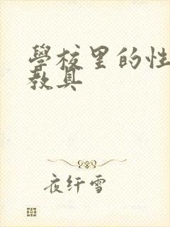 学校里的性教学教具