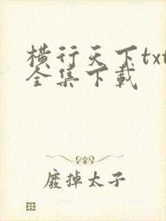 横行天下txt全集下载