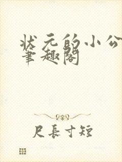 状元的小公主 笔趣阁