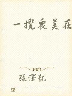 一揽众美在三国