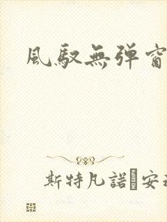 风驭无弹窗