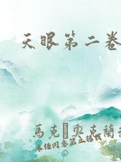 天眼第二卷