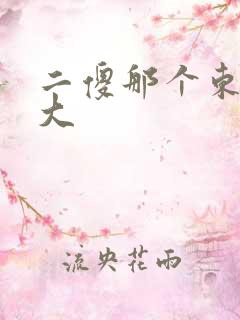 二傻那个东西真大