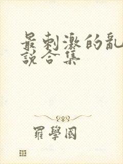 最刺激的乱惀小说合集