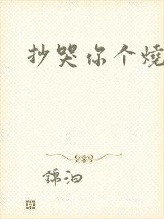 抄哭你个烧杯