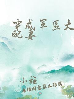 穿成军区大佬女配妻