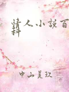 情人小说百度百科