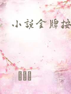 小说金牌按摩师