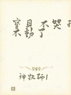 宝贝 不哭 我不动了