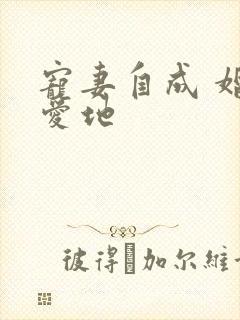 宠妻自成 婚天爱地