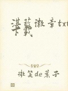 湛蓝徽章txt下载