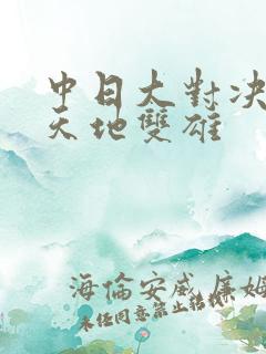 中日大对决  天地双雄