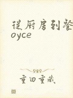 从厨房到餐桌joyce