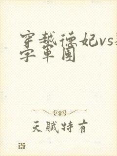 穿越德妃vs数字军团