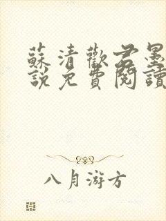 苏清欢君墨琛小说免费阅读