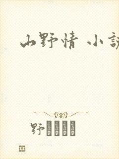 山野情 小说